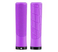 Poignées De Guidon De Vélo De Montagne Et Vtt,Poignets Non Alds,Poignée De Vélo Inconnu Des Chocs,Accessoires De Vélo,Haute Qualité - Type Violet