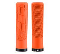 Poignées De Guidon De Vélo De Montagne Et Vtt,Poignets Non Alds,Poignée De Vélo Inconnu Des Chocs,Accessoires De Vélo,Haute Qualité - Type Orange