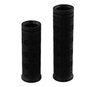 Poignées de guidon de vélo en caoutchouc TPR pour VTT avec poignée rotative, antidérapantes et confortables, compatibles avec guidon de 22,2 mm, différentes combinaisons de longueurs disponibles (115
