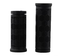 Poignées de guidon de vélo en caoutchouc TPR pour VTT avec poignée rotative, antidérapantes et confortables, compatibles avec guidon de 22,2 mm, différentes combinaisons de longueurs disponibles (90