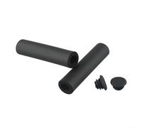 Poignées de guidon de vélo en silicone antidérapant pour accessoires de vélo de montagne (noir)