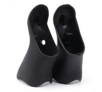 Poignées de guidon de vélo en silicone pour capot de levier ST-070 - 108 mm × 69,5 mm, paire noire et rouge, housse de protection antidérapante pour vélo de route et vélos hybrides (rouge)