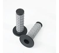 Poignées de guidon en caoutchouc et gel for moto, 22,2 mm, for Dirt Pit Bike, freins(Black)