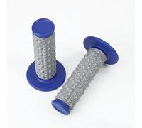 Poignées de guidon en caoutchouc et gel for moto, 22,2 mm, for Dirt Pit Bike, freins(Blue)