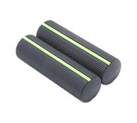 Poignées de guidon en caoutchouc pour trottinette électrique Xiaomi - Antidérapantes - Noir - 120 x 35 mm - Diamètre intérieur 22 mm pour modèle MI4