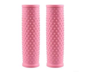 Poignées de guidon en caoutchouc pour trottinette Xiaomi MFor 365 Pro conçues pour remplacer les poignées d'origine avec des propriétés texturées et d'absorption des chocs (rose)