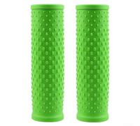 Poignées de guidon en caoutchouc pour trottinettes électriques M365 et Pro, antidérapantes, absorbant les chocs, prise en main confortable, couleur noire, paire de deux unités (vert)