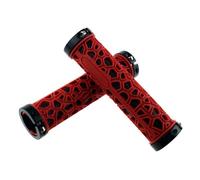 Poignées De Guidon En Caoutchouc Souple Pour Vélo De Route Et Vtt,Ensemble De 2 Pièces De Haute Qualité - Type Red