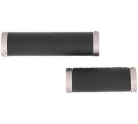 Poignées de guidon en cuir CONTEC Traveller pour vélo 92 / 138 mm noir...