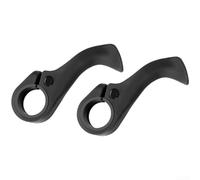 Poignées de guidon en forme de repose-pouce pour VTT avec système de fixation sécurisé à vis