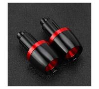 Poignées De Guidon Extrémités Barre Capuchon Contrepoids Bouchon Coulissant Pour Ninja ER-6N 2006-2023 2022 2021 2020 2019 2018 ER6N ER 6N(ROUGE)