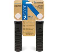 Poignées de guidon Herrmans Nucore Trail Wave noir DD46 BL+BR, 130mm, Ø 22mm