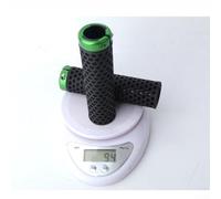 Poignées de guidon légères et antidérapantes avec impression 3D absorbant les chocs, adaptées pour VTT et vélos de route, design respirant pour les longs trajets (noir)