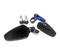 Poignées De Guidon Moto CNC, Rétroviseurs Latéraux D'extrémité Pour S1000RR S1000XR S1000R HP4 RNINET G310GS F800R F750GS(Blu)
