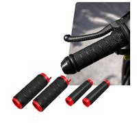 Poignées de Guidon Moto pour Royal Enfield Shotgun 650 | Silicone epaissi resistant, texture diamant antiderapante, installation traction rapide, absorption des vibrations