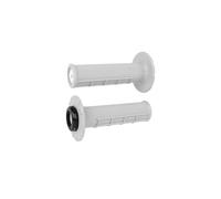 Poignées de guidon Odi ATV v2.1 Lock - On semi - gaufré blanc noir