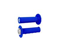 Poignées de guidon Odi ATV v2.1 Lock - On semi - gaufré bleu noir
