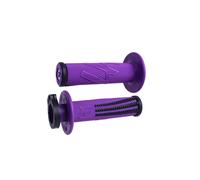 Poignées de guidon Odi Emig Pro V2 Lock - On violet noir