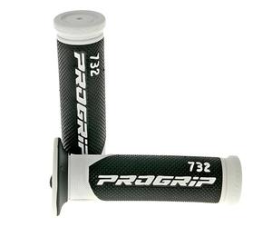 Poignées de guidon/Poignée caoutchouc ProGrip 732 Road - noir/blanc [Ø 22 mm]