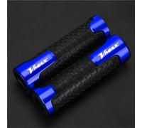 Poignées de Guidon Poignées De Guidon Moto en Caoutchouc Confortables pour Y-AMAHA VMAX 1200 VMAX1200 1985 1986 1987 1988 1989 1990 1991 1992 1993 1994 1995 1996 1997-2025(Turquesa)