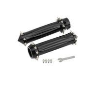 Poignées de Guidon Poignées De Moto pour Harley V-Rod VRSC Motorcycle Hand Grips for 2002 2003 2004 2005 2006 2007 2008 2009 2010 2011-2017 Sportster XL 1996-2024(Black A)