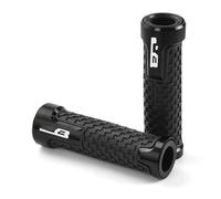 Poignées De Guidon Pour HONDA CB125F CB500 CB190r CB1300 CB1000 CB1000R CB500F CB300F CB599 CB600F Poignées De Moto Poignée De Guidon(Black)