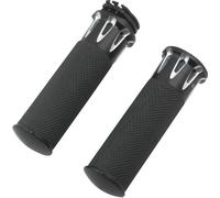 Poignées de guidon pour motocyclette 1inch 25mm Noir