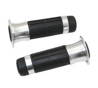 Poignées de guidon Replay MOTO ON ROAD R382 ARGENT CLOSED END 115mm CROSS - MX PAIRE
