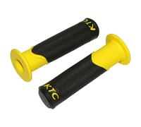 Poignées de guidon Replay SCOOT KTC - JAUNE CLOSED END 122mm PAIRE