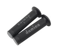 Poignées de guidon universelles en caoutchouc for moto, 7/8" (22-24 mm), for Domino GEL Grip Pit Dirt Bike, motocross(GRAY)