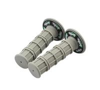 Poignées de guidon universelles for moto, 7/8" 22 24 mm, for Domino Dirt Pit Bike, course, motocross, gel caoutchouc(Gray)