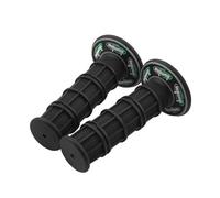 Poignées de guidon universelles for moto, 7/8" 22 24 mm, for Domino Dirt Pit Bike, course, motocross, gel caoutchouc(Black)