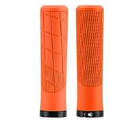 Poignées de guidon vélo montagne, 22 mm, couvre-guidon VTT, BMX, moto, accessoires cyclisme(Base Orange Grip)