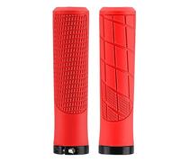 Poignées de guidon vélo montagne, 22 mm, couvre-guidon VTT, BMX, moto, accessoires cyclisme(Base Red Grip)