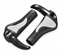 Poignées de Guidon VTT pour Haibike Trekking 3/4 / 5/6 2020- | Ergonomique avec Cornes Réglables 120° Antidérapant Double Verrouillage Aluminium Diamètre 22.2mm