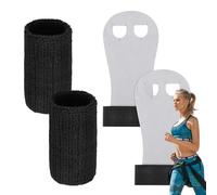 Poignées de Gymnastique pour | Poignées réglables en Cuir synthétique | Accessoires de Sport, Support de Poignet Absorbant la Transpiration pour Kettlebells