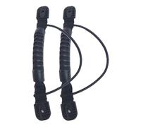 Poignées de kayak - Sangles de transport réglables - 2 pièces - Accessoires de montage - Solution pour le transport de canoë - Transport de rechange - Installation facile de poignées de bagage haute