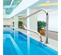 Poignées de Maintien pour Rampe de Piscine, Support d'échelle de Piscine en Acier Inoxydable 304 (1,2 m) - Prise en Main Durable et Confortable pour Une sécurité optimale