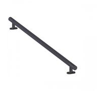 Poignées de meuble Fluted en zamak noir longueur 538 mm ESTAMP