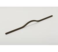 Poignées de meubles Gedotec brun aluminium | 1 pièce - poignées de porte pliantes meubles à saisir | COURAGEUX | design industriel vintage moderne | Longueur : 600 mm | Poignées d'armoires