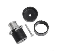 Poignées de meubles invisibles intégrées avec fonction Spring Shake en alliage de zinc pour armoires, tiroirs et portes, adaptées à différents types de meubles (brossé)