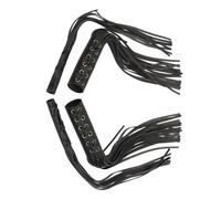 Poignées De Moto en Cuir, 22/25mm, Couvercle De Levier De Frein À Frange pour Har&Ley Chief Classic Cruiser Chopper poignées de guidons