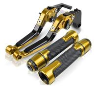 Poignées de moto for Kawasaki ZX6 1990-1999, leviers de frein et d'embrayage, embouts de guidon CNC, Bonne performance de freinage
