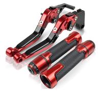 Poignées de moto for Kawasaki ZX6 1990-1999, leviers de frein et d'embrayage, embouts de guidon CNC, Bonne performance de freinage