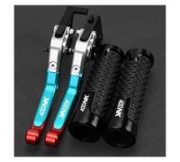 PoignéEs De Moto pour CFMOTO CF 400NK 400 NK CF400NK 2011-2019(Ice Blue)