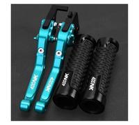 PoignéEs De Moto pour CFMOTO CF 400NK 400 NK CF400NK 2011-2019(Ice Blue7)