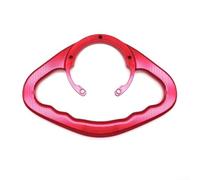 Poignées de passager CFMOTO pour motos de 2020 à 2024 - Poignée de réservoir de carburant en alliage d'aluminium CNC avec rainures antidérapantes (rouge)