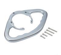 Poignées de passager pour CFMOTO série 250-1250 2020-2024, poignée de réservoir de carburant en alliage d'aluminium CNC avec rainures antidérapantes, noir, gris, rouge, bleu (gris)