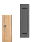 Poignées de placard en acier inoxydable de 8 cm de long | Poignée de porte encastrée pour armoire, tiroir, salon, cuisine, chambre à coucher