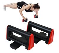 Poignées De Pompe | 6,5 Pouces Renfort Musculaire Pliable | Abs Barre De Pompe | Antidérapante Légère Et Ergonomique Pour Entraînement Efficace à Domicile Salle De Sport Ou En Extérieur